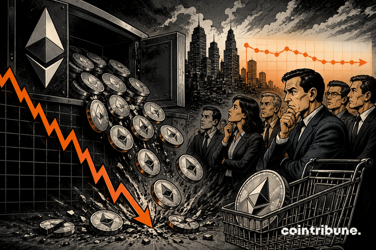 Les réserves d'Ethereum plongent !
