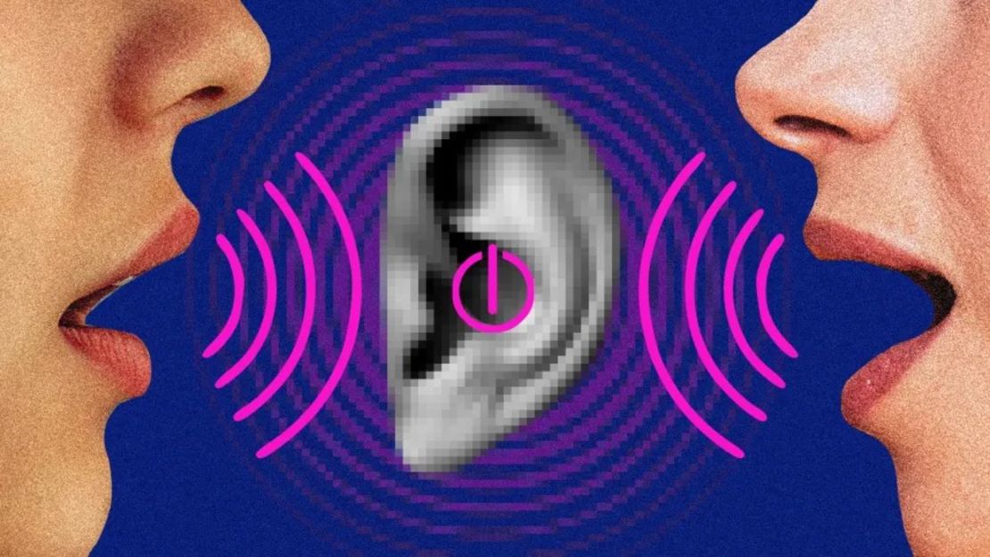 Dispositifs AI capturant des informations conversationnelles.