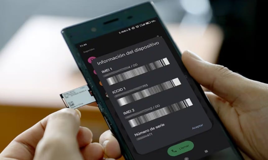 Téléphones avec IMEI altéré