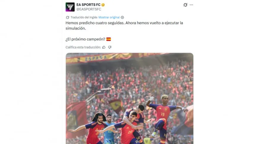 EA SPORTS a prédit les quatre derniers champions du monde et désigne le vainqueur du Mondial 2026 EA SPORTS a prédit les quatre derniers champions du monde et désigne le vainqueur du Mondial 2026