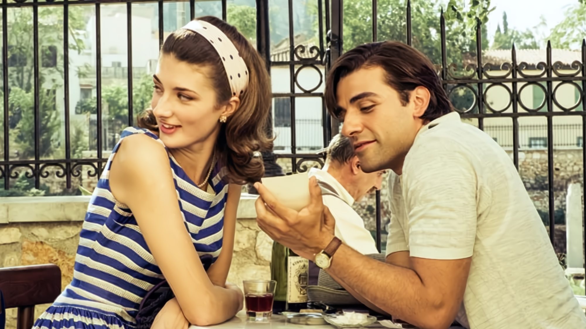 Daisy Bevan et Oscar Isaac dans Les Deux Visages de Janvier