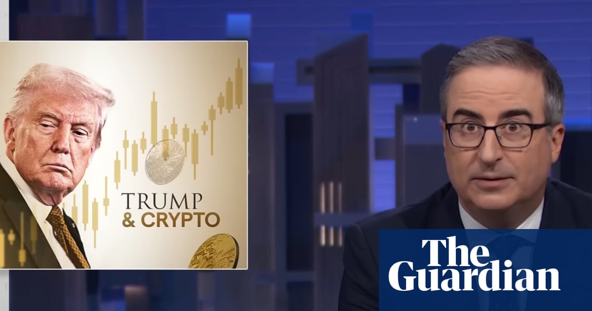 John Oliver dénonce les affaires crypto de Trump : Corruption éhontée et compromission !