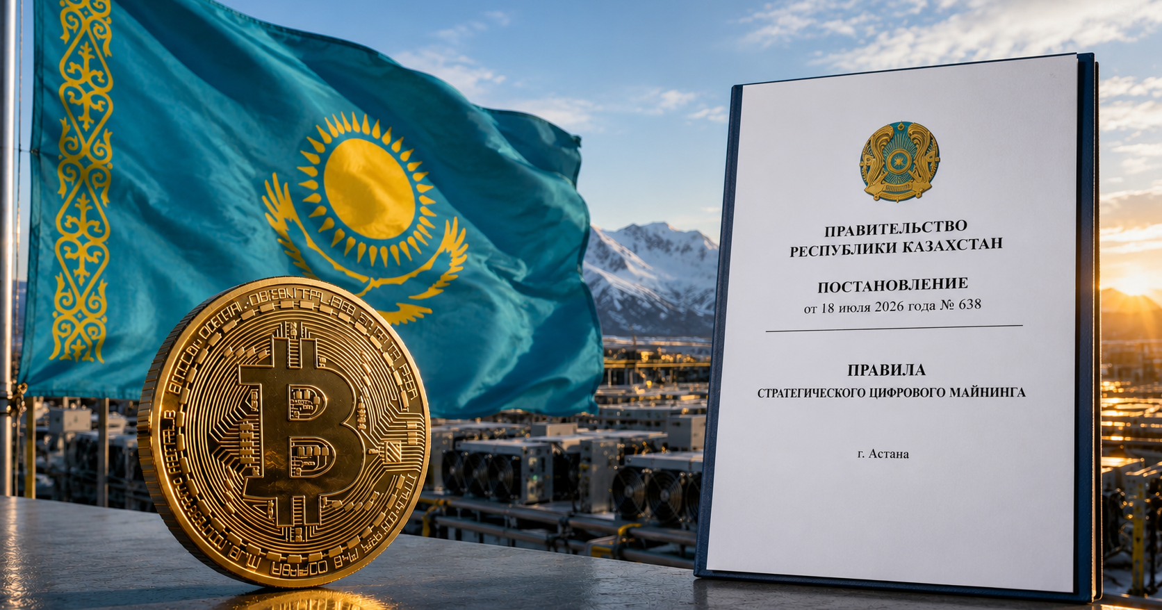 Kazakhstan lance un programme de soutien aux entreprises de crypto-minage et une réserve étatique de Bitcoin !