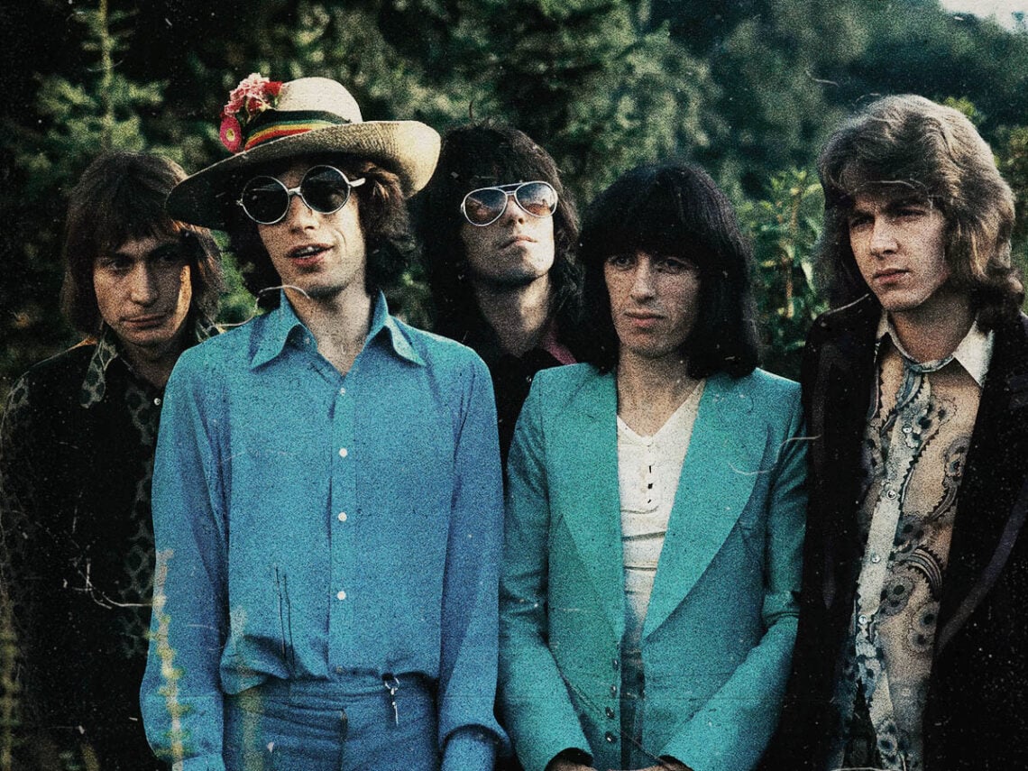 The Rolling Stones - Charlie Watts - Mick Jagger - Keith Richards - Bill Wyman - Mick Taylor - Bent Rej - 1970