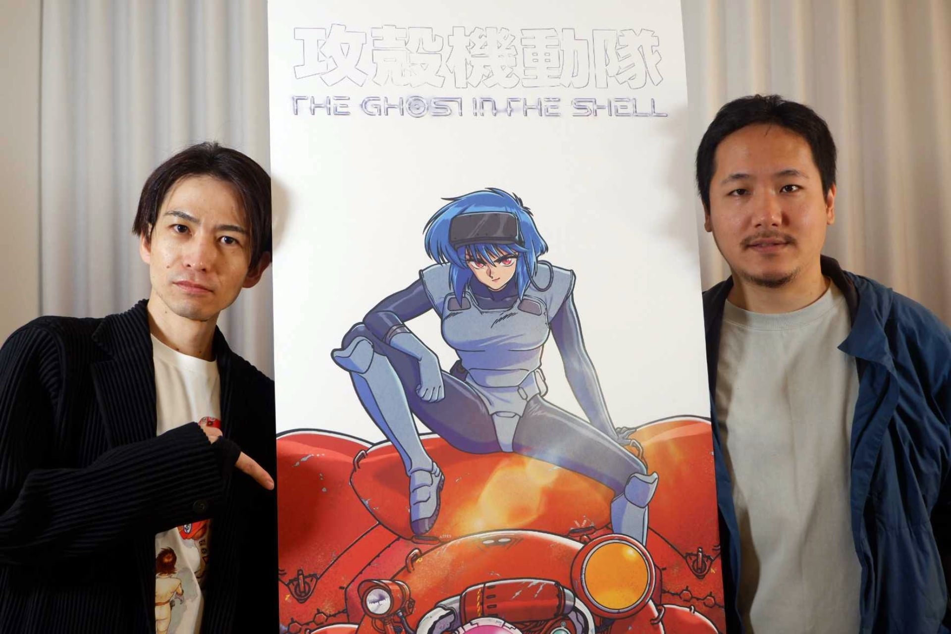 Mokachan et Shuhei Handa lors de l'événement