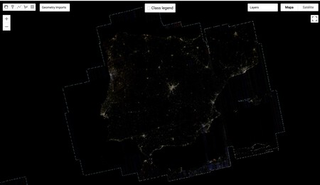 Cartographie de la pollution lumineuse