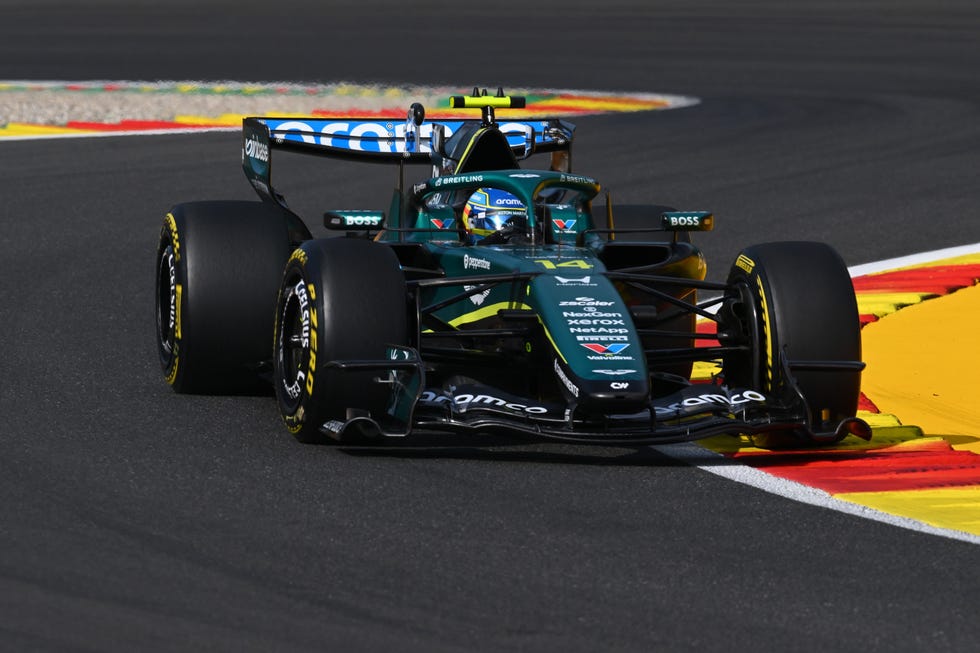Fernando Alonso Aston Martin F1