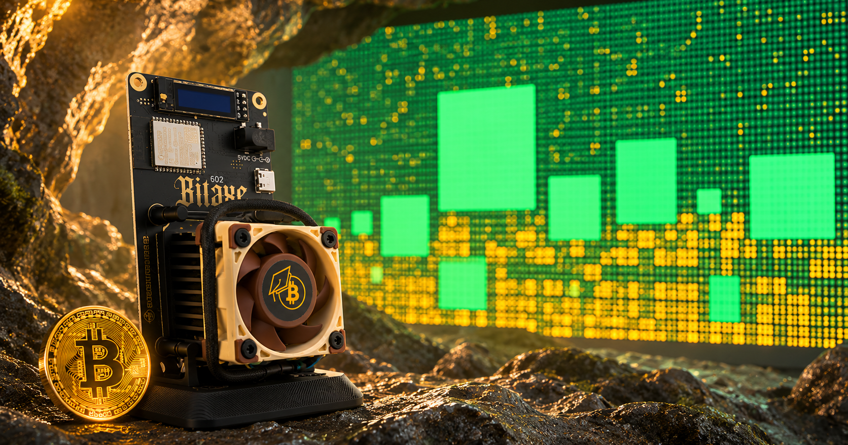 Nouveaux succès en solo-mining : un Bitaxe remporte la loterie Bitcoin !