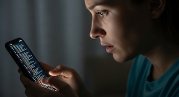 Publicité invisible smartphone