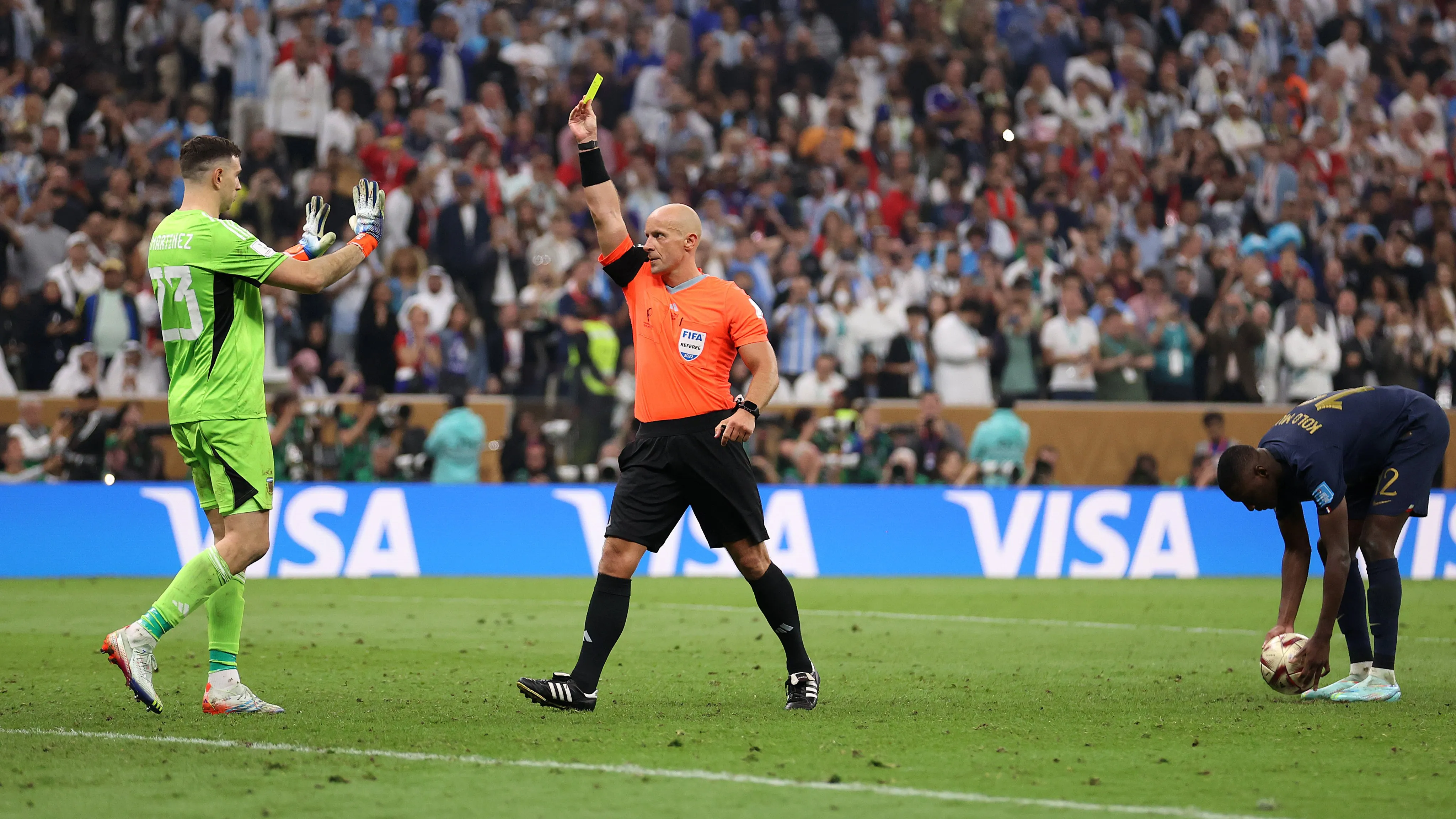 Marciniak lors de la finale du dernier Mondial