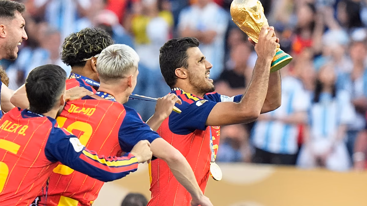 Rodri élu meilleur joueur du Mondial 2026 après le sacre de l’Espagne
