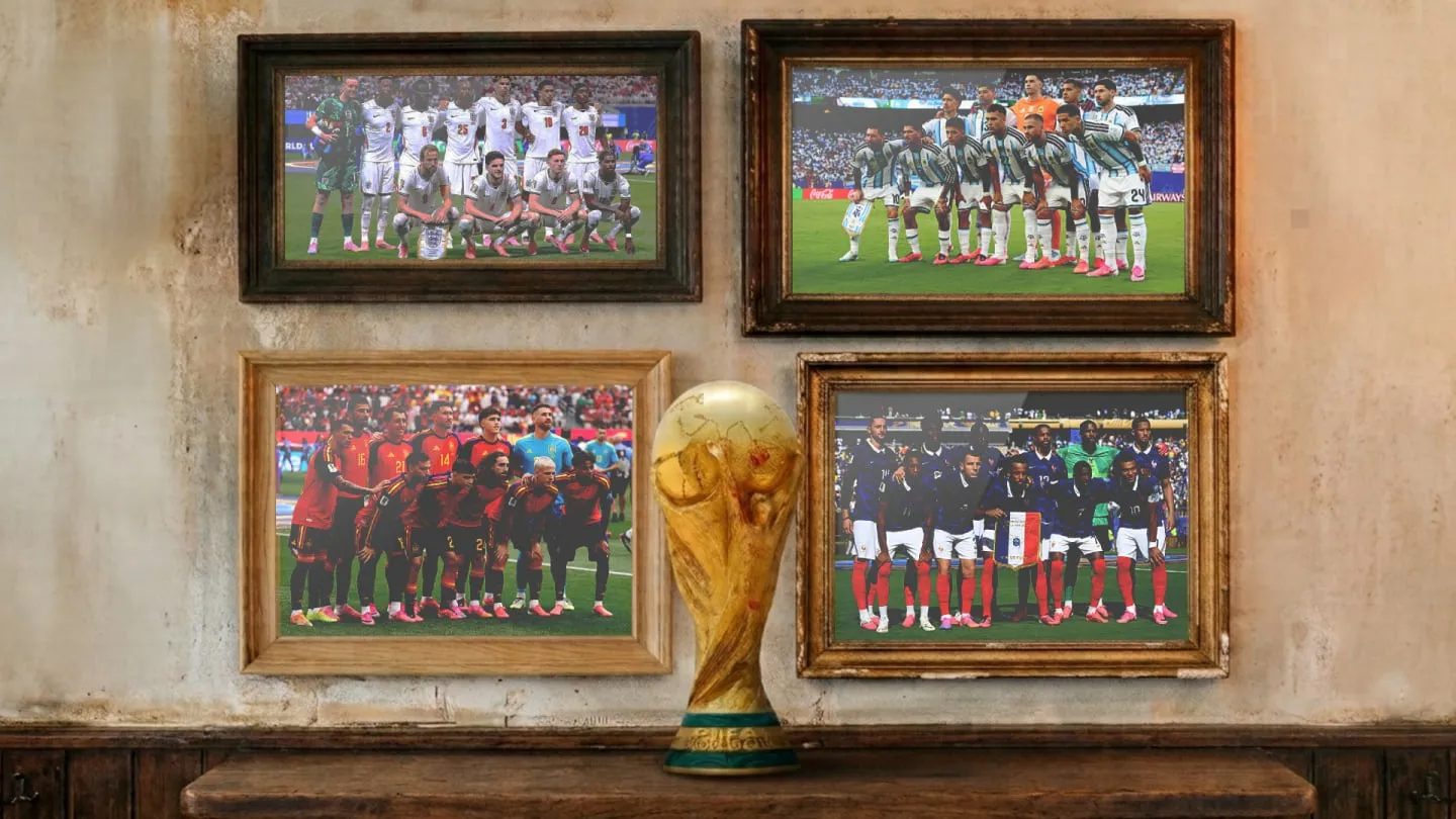 Sans le Maroc, voici le classement des favoris pour remporter la Coupe du Monde 2026.
