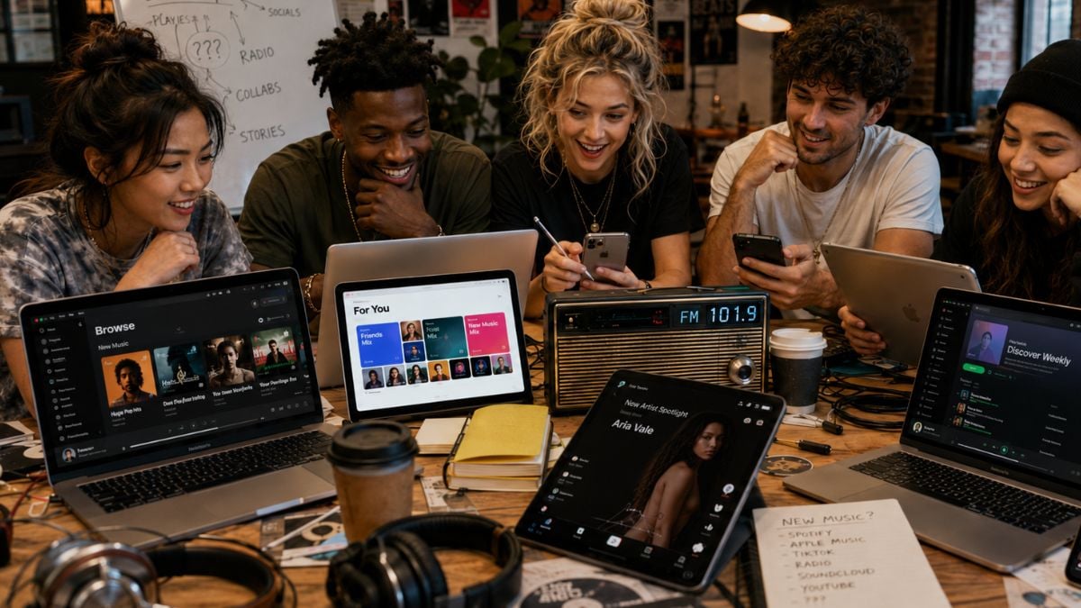 Spotify, TikTok et la radio : L'énigme de la découverte musicale demeure intacte !