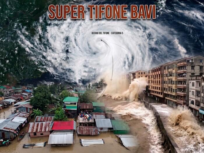 Le Super Typhon Bavi touche la Chine