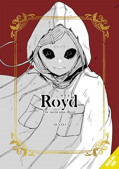 Couverture du livre ROYD avec un personnage mystérieux.