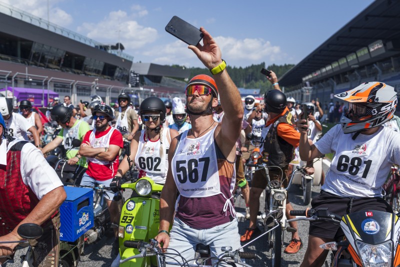 Moped GP au Red Bull Ring en Autriche