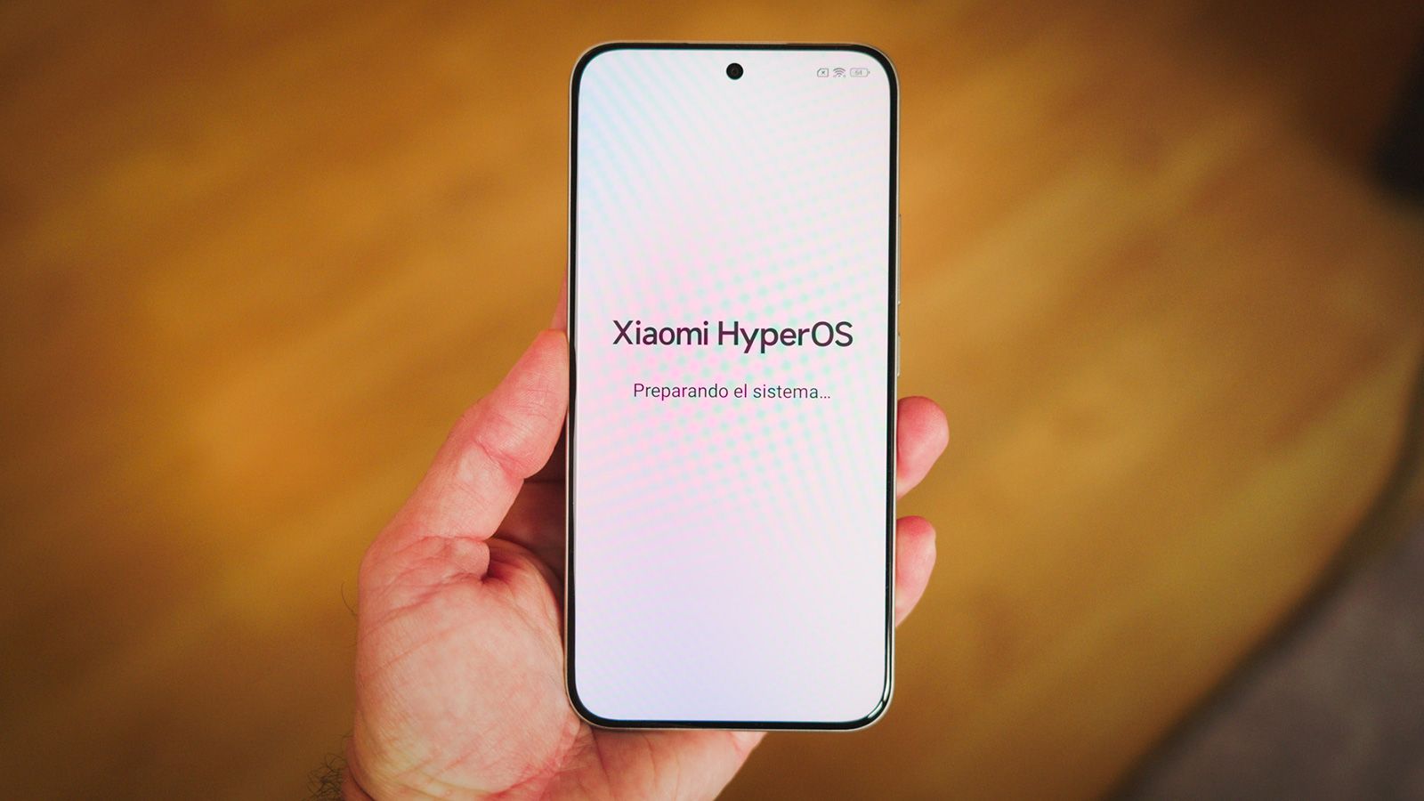 Écran d’accueil de HyperOS sur le Redmi Note 15 Pro+