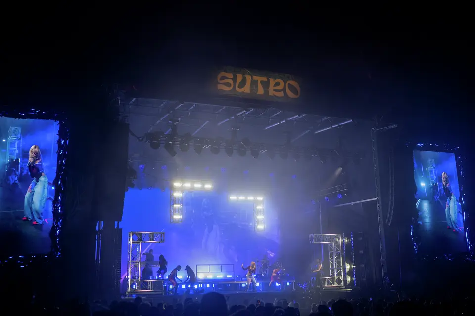 PinkPantheress au festival Outside Lands