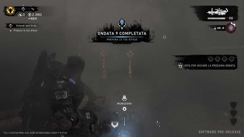 Les phases d'attente entre les vagues du mode Horde Siege de Gears of War: E-Day