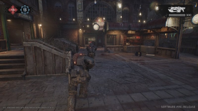 La carte du marché dans Gears of War: E-Day