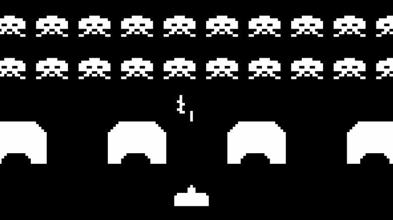Space Invaders game screen