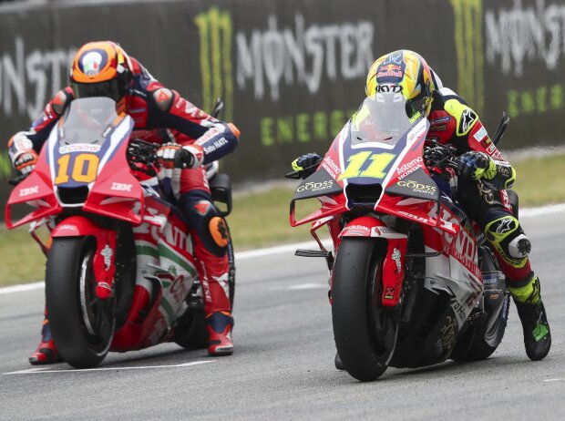 Diogo Moreira, Luca Marini, Startübungen