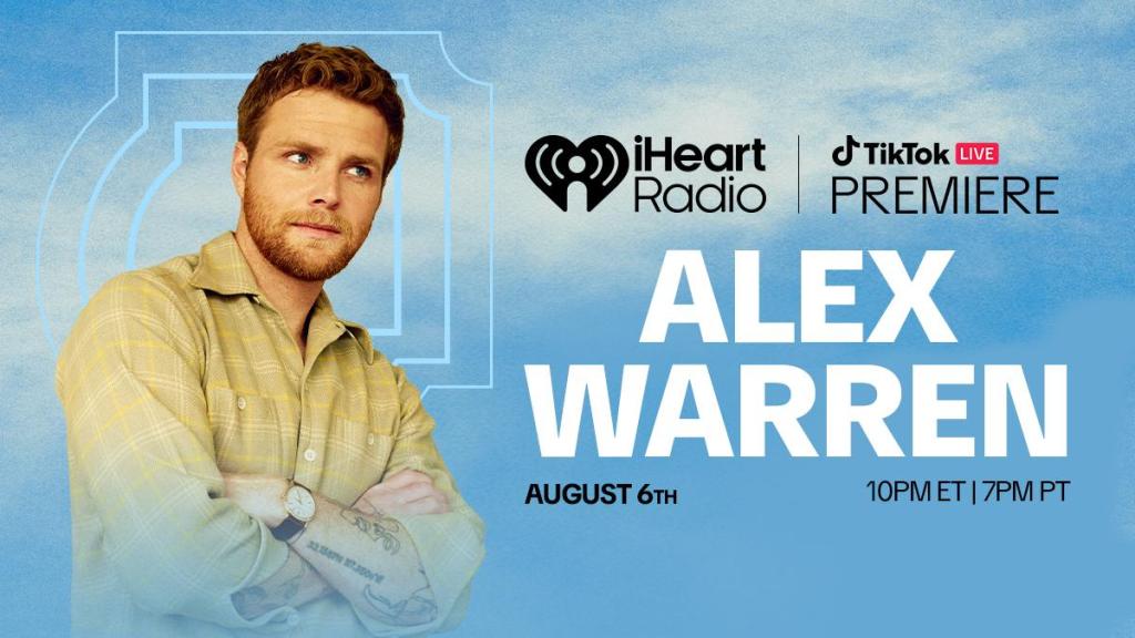 Alex Warren dévoile en exclusivité son nouveau single « RESCUER » en live le 6 août !