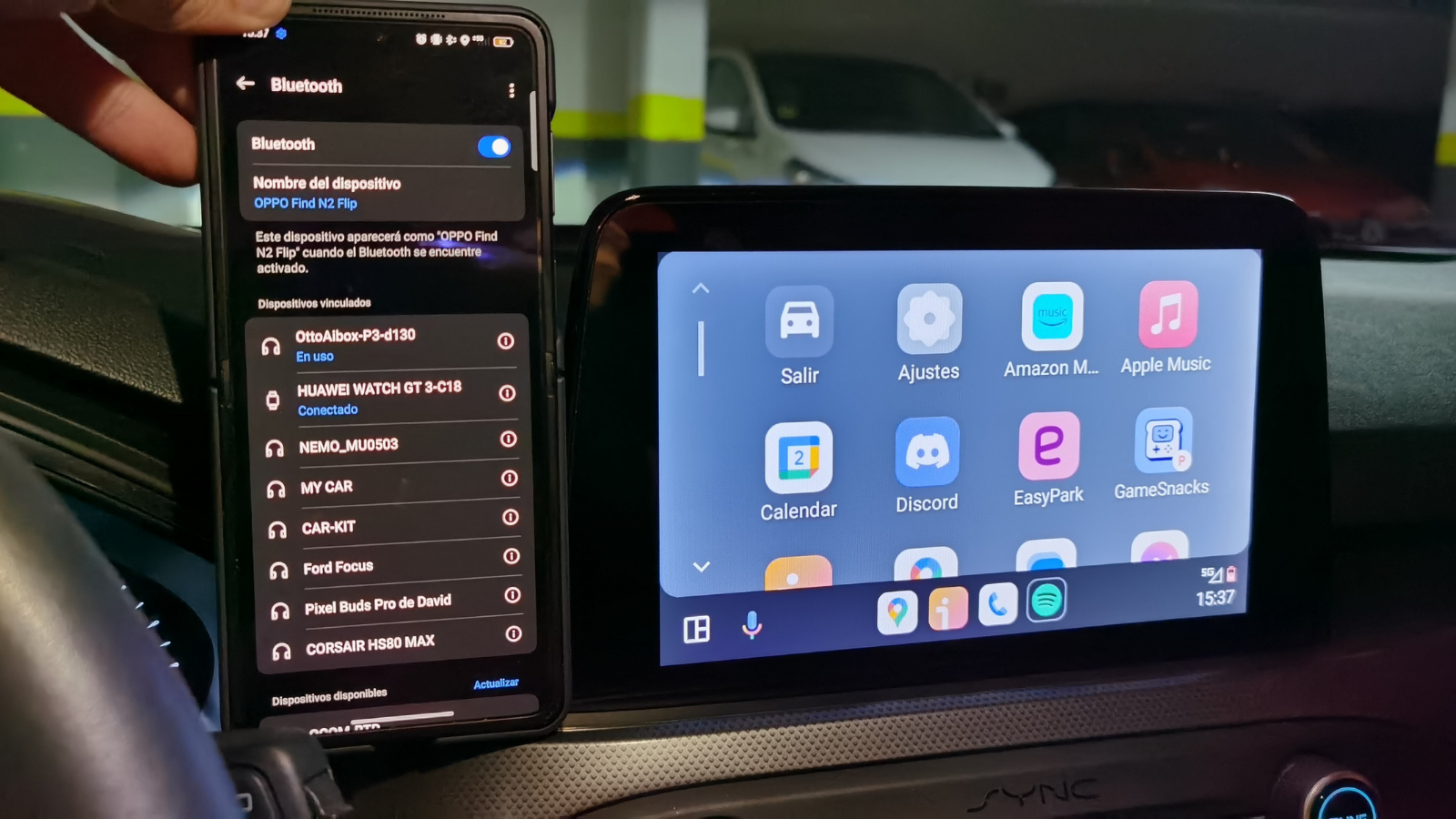 android auto avec mobile