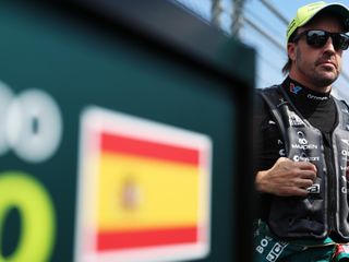 Fernando Alonso, en Hongrie.