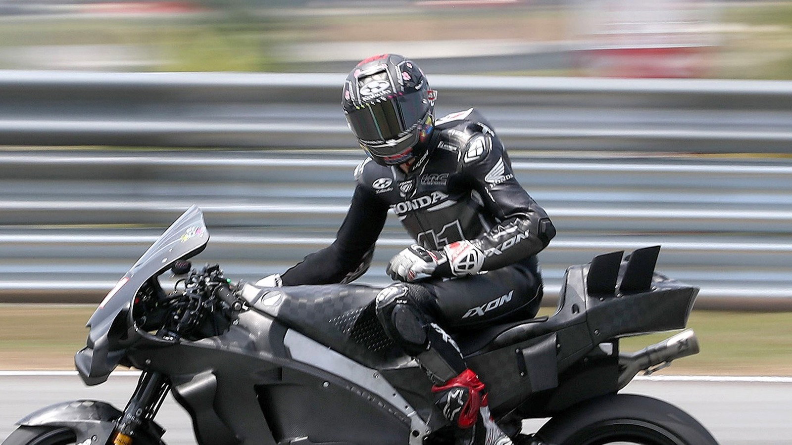 Aleix Espargaro, pilote d'essai HRC.