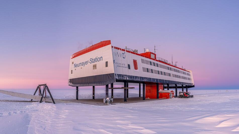 La station Neumayer III en Antarctique