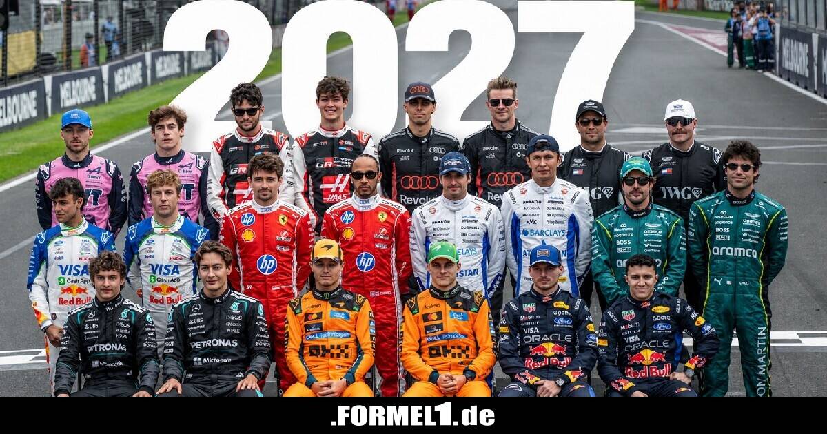 Découvrez les Pilotes et Équipes de la Saison 2027 de Formule 1 !