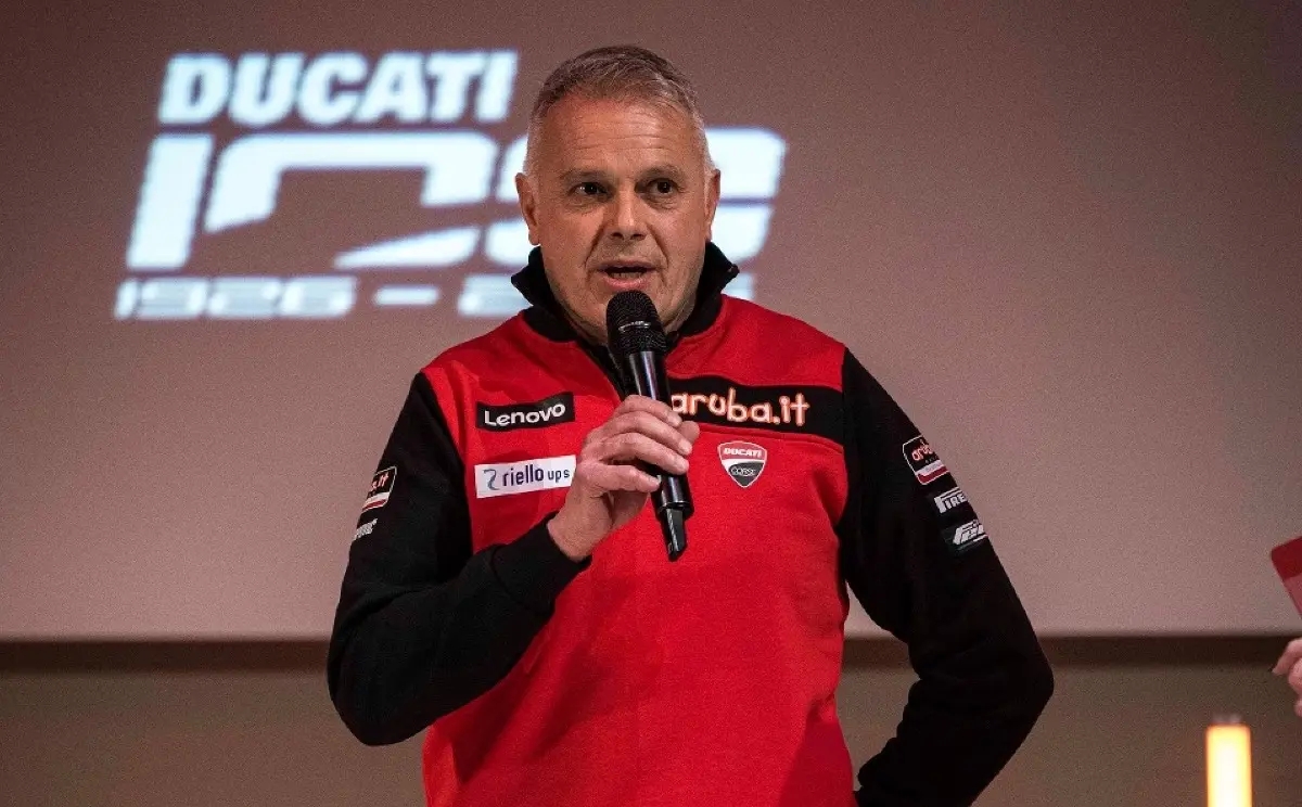 Serafino Foti, responsable d'Aruba.it Racing WorldSBK Ducati Team Serafino Foti, responsable d'Aruba.it Racing WorldSBK Ducati Team
