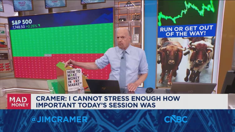 Jim Cramer souligne l'importance de la séance d'aujourd'hui