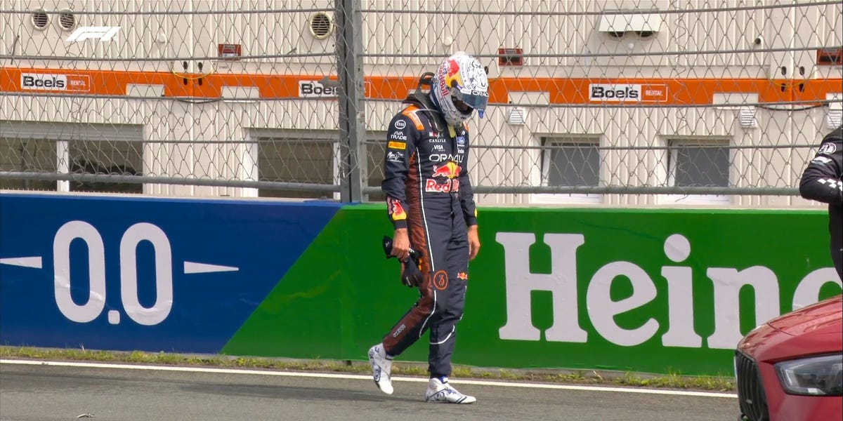 Le Grand Prix des Pays-Bas de Max Verstappen se termine par un violent crash dès le premier tour !