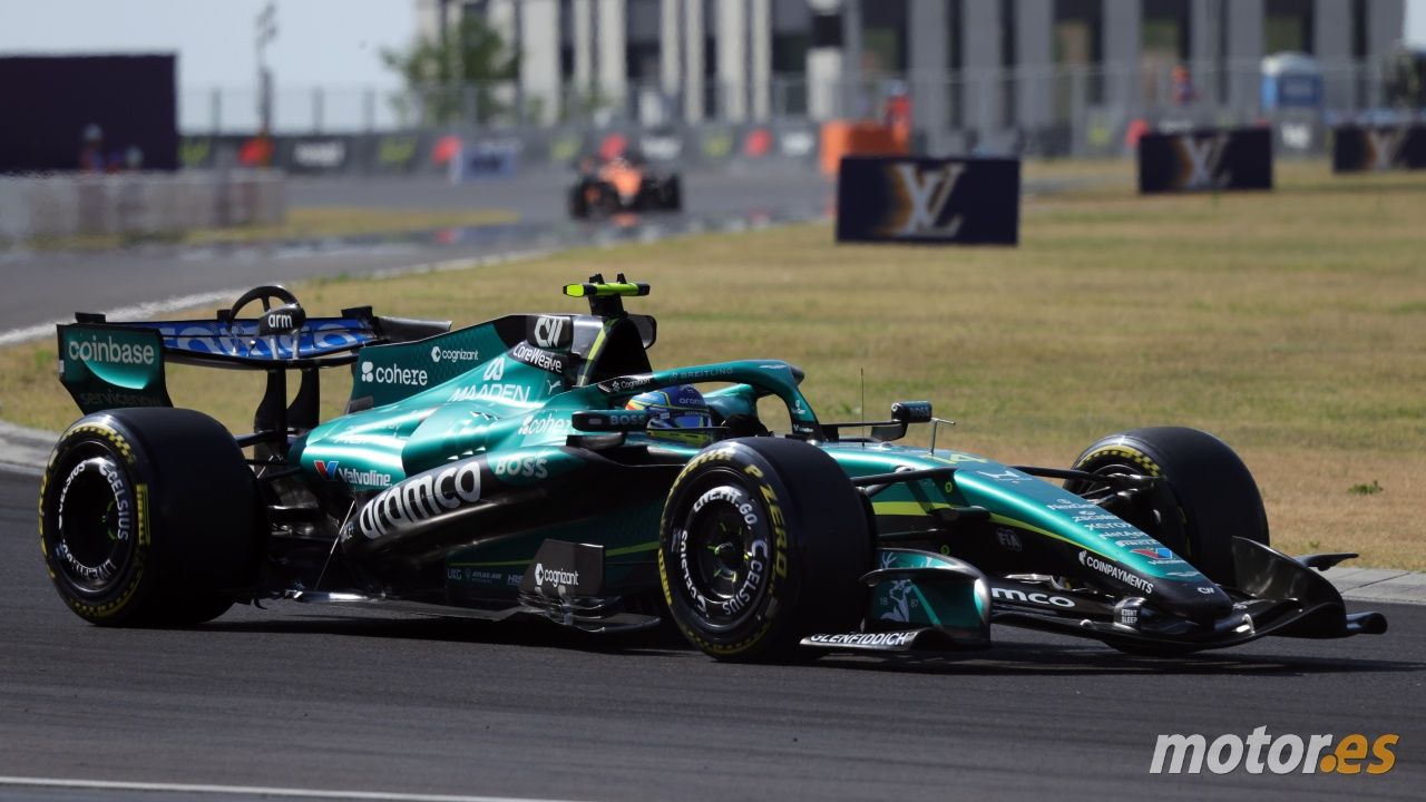 L'Aston Martin AMR26B de Newey a connu des améliorations, mais reste loin des meilleurs.
