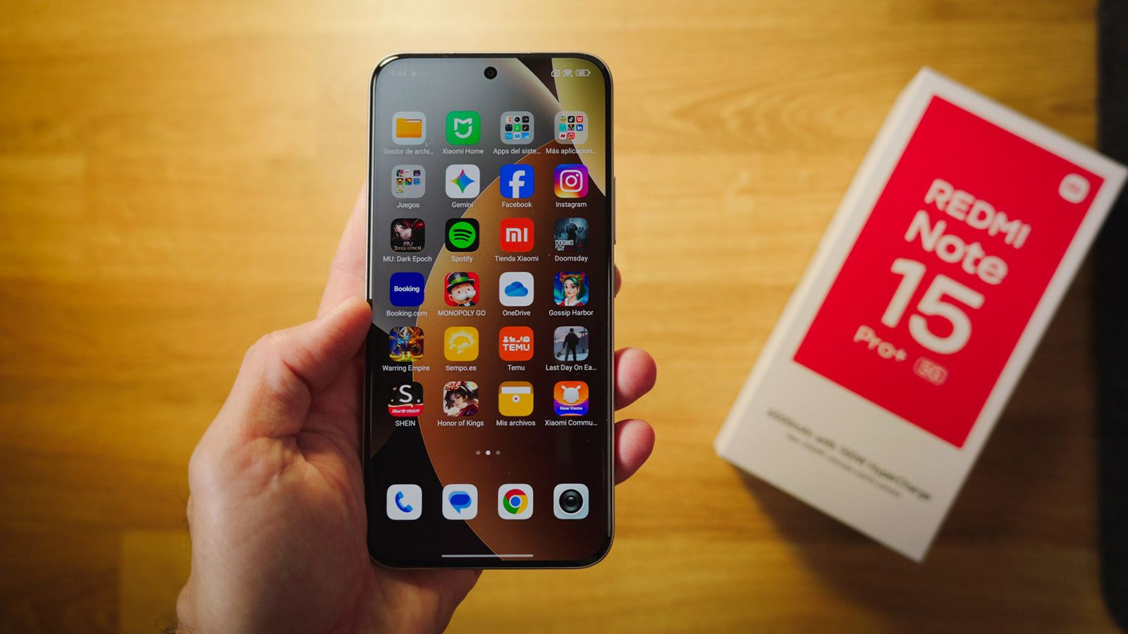 Applications sur le Redmi Note 15 Pro+ avec HyperOS 3.0