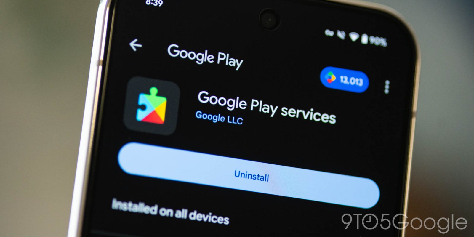 Services Google Play