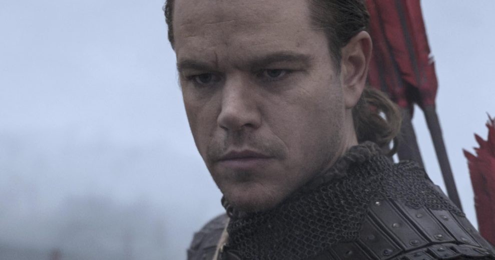 Matt Damon dans La Grande Muraille