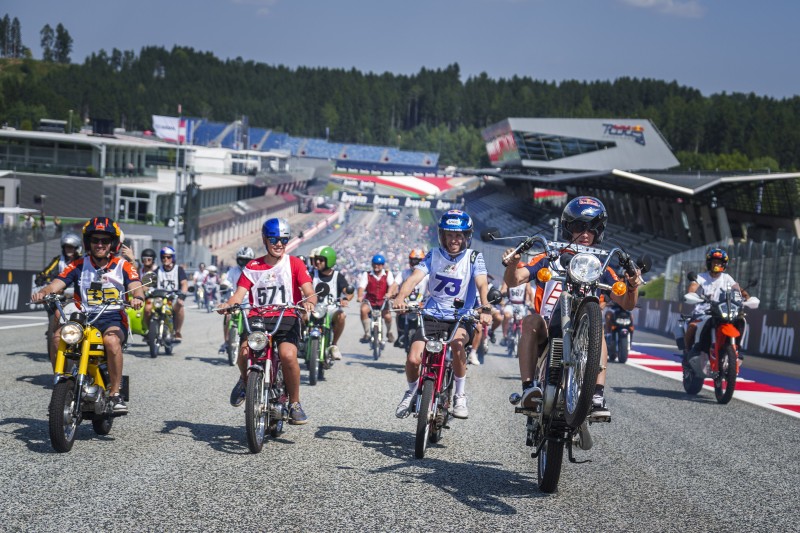Moped GP au Red Bull Ring en Autriche
