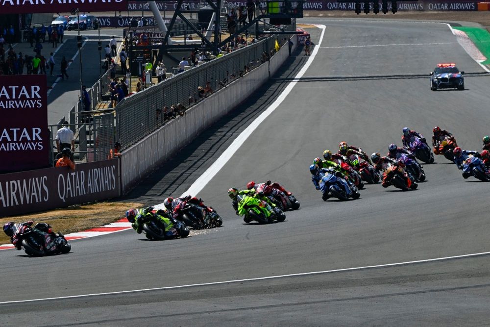 Départ du GP de Grande-Bretagne de MotoGP 2026