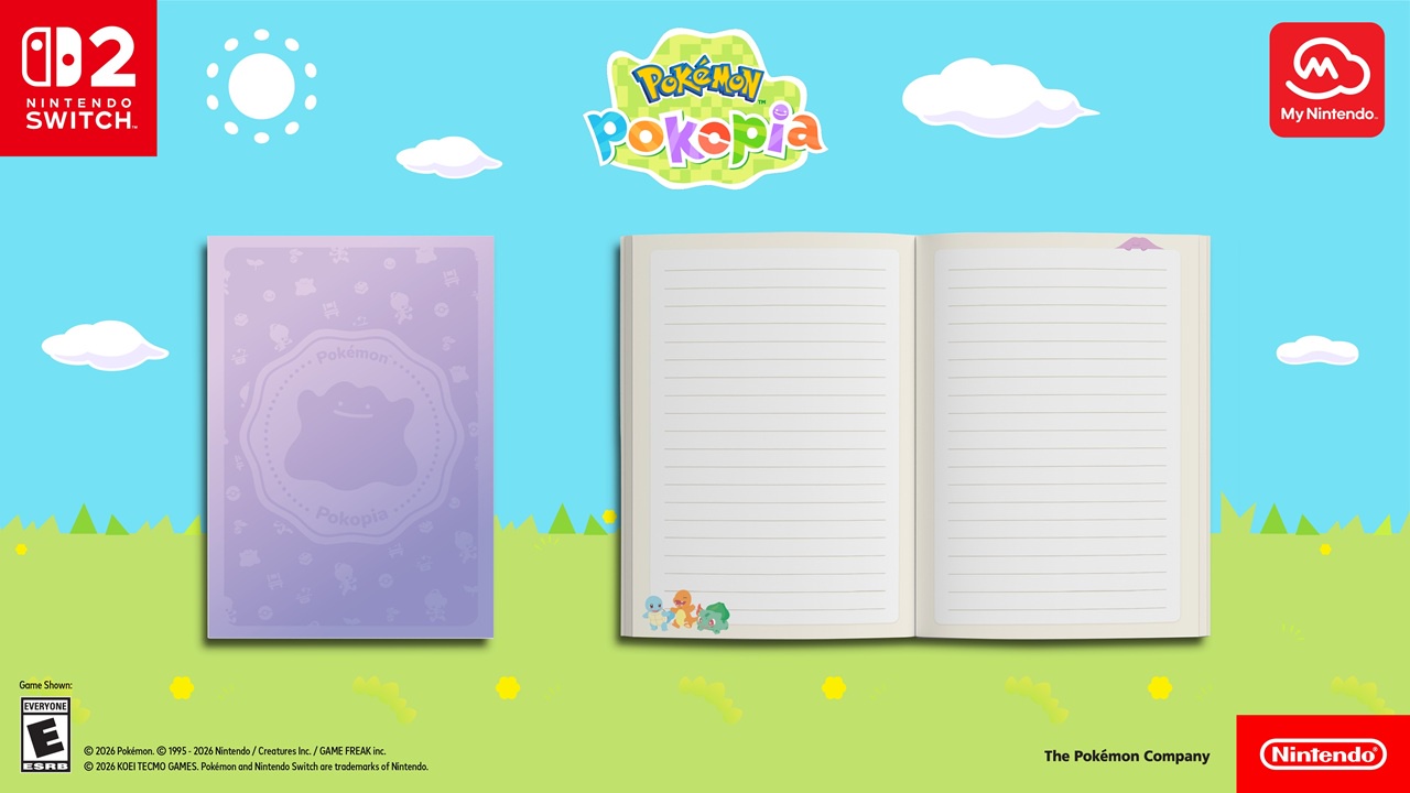 Cuaderno Pokémon Pokopia
