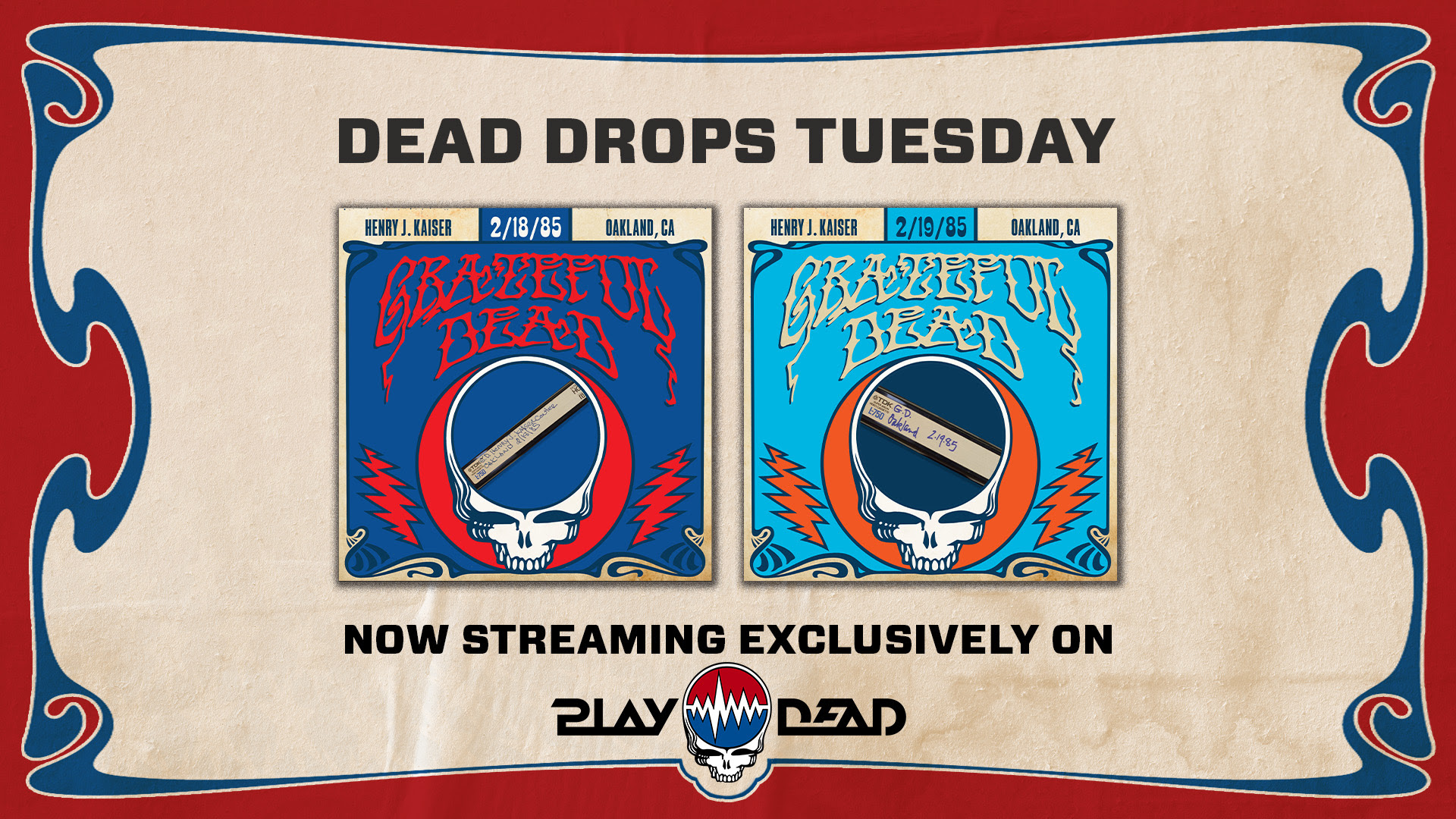 Plongez dans la folle mini-tournée du Nouvel An chinois 1985 des Grateful Dead — maintenant en streaming