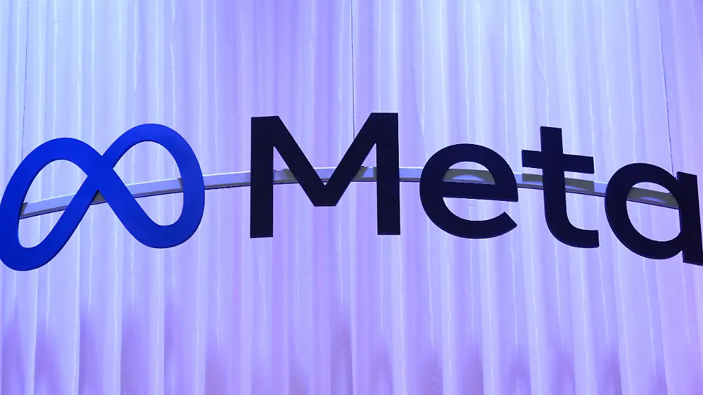 Logo de Meta lors de la Digitalmesse OMR