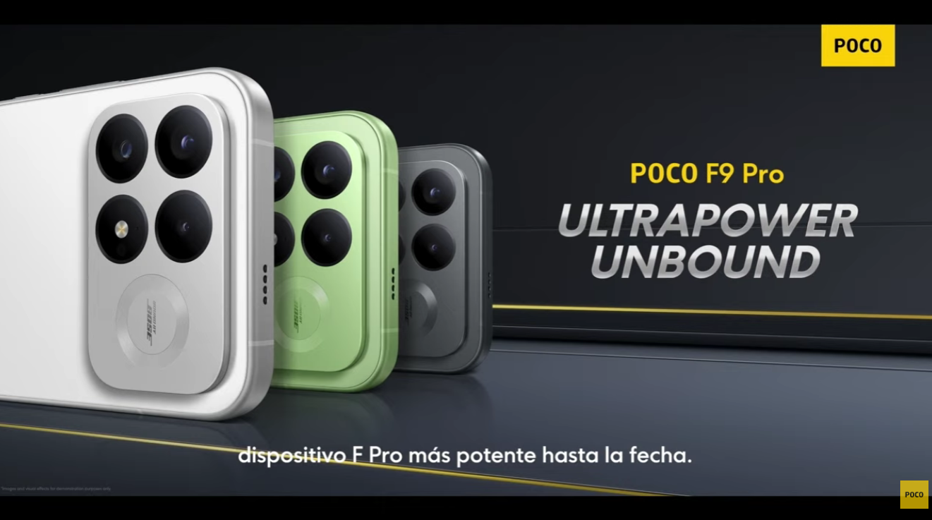 Introduction du POCO F9 Pro