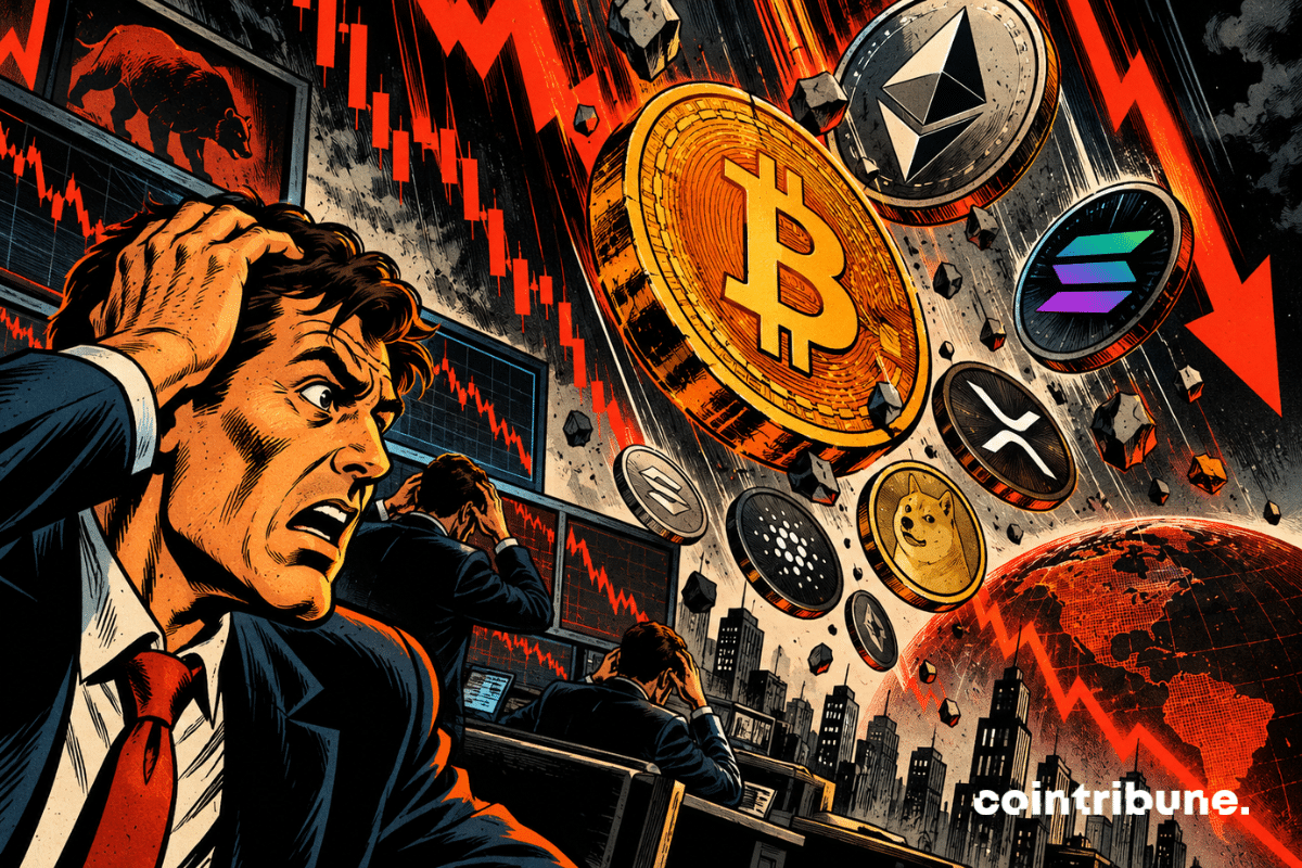 Bitcoin et altcoins plongent : découvrez les secrets derrière la chute du marché !
