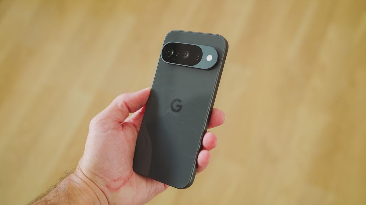 Vue arrière du Google Pixel 10