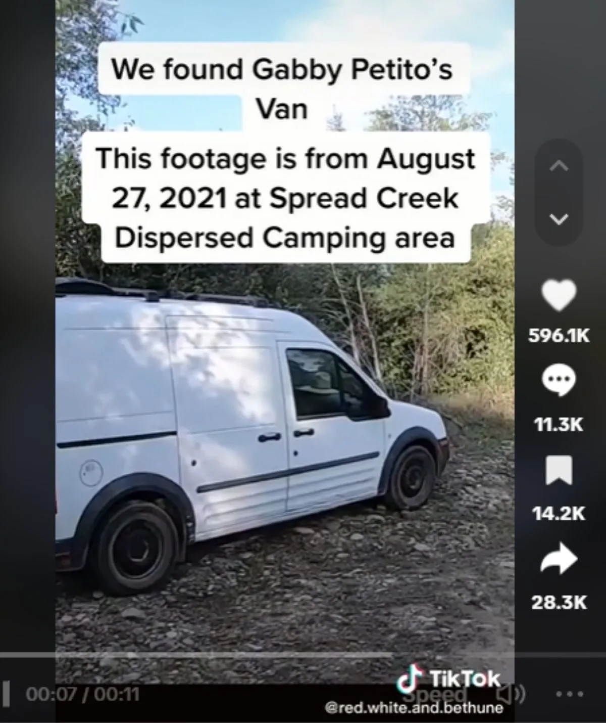 La camionnette de Gabby Petito