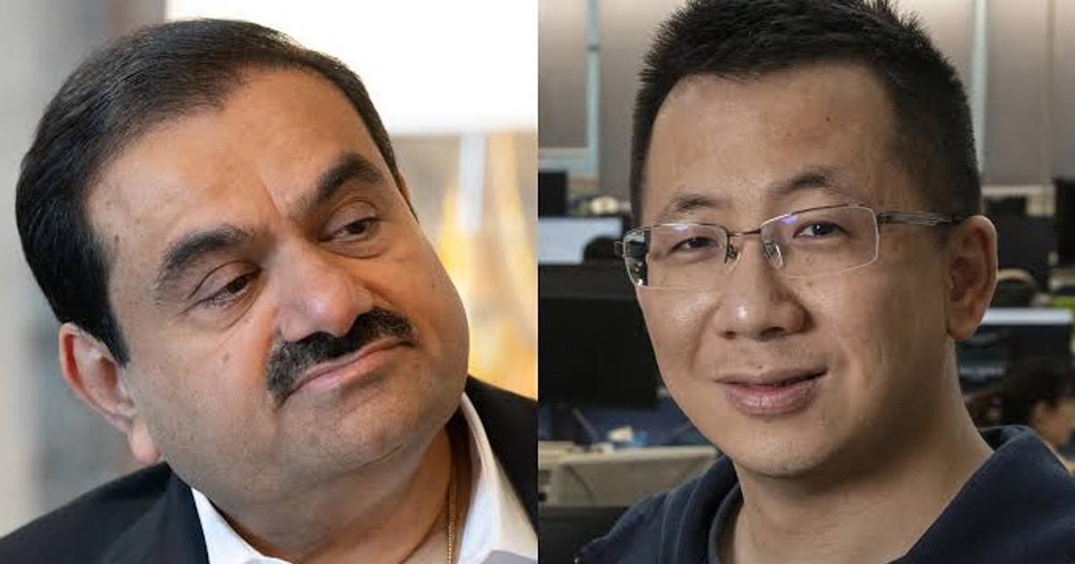 Le nouveau milliardaire de TikTok fait tomber l'homme le plus riche d'Inde après une envolée de 22 milliards de dollars de la fortune de Dangote !