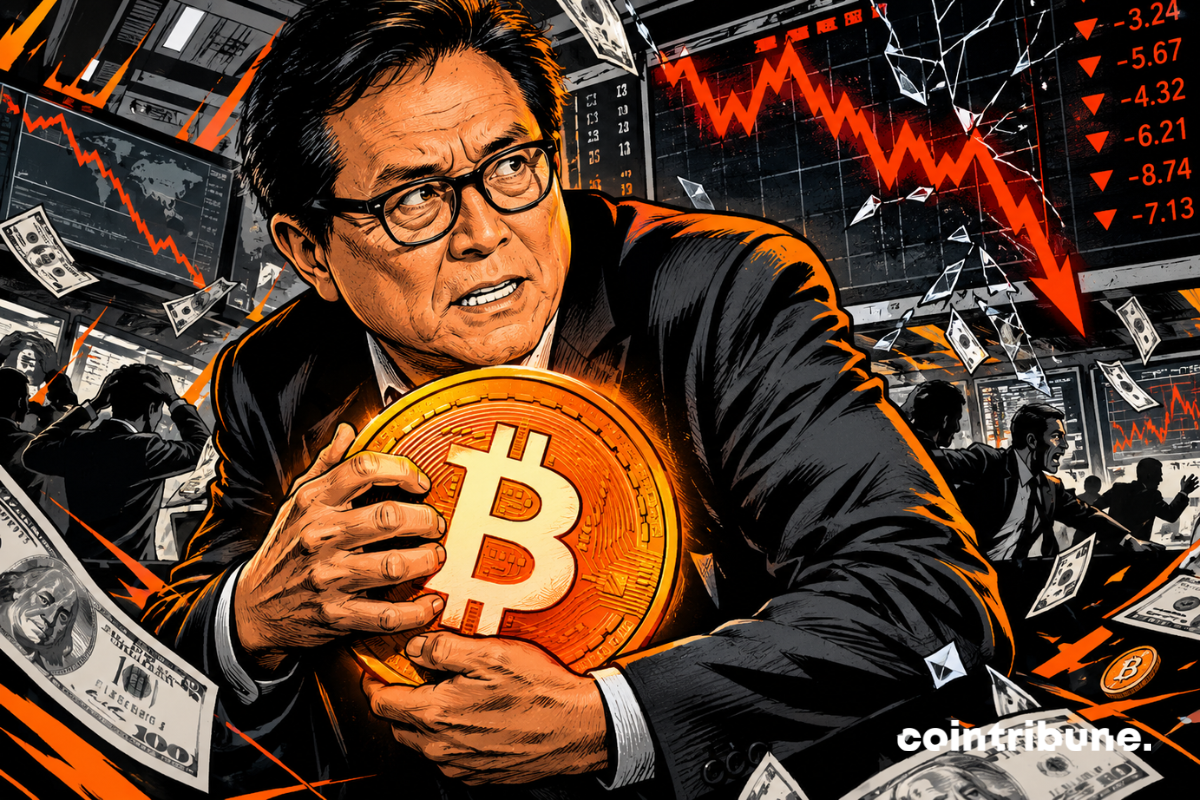 Kiyosaki annonce le début du plus grand krach de l’histoire et mise sur le Bitcoin !